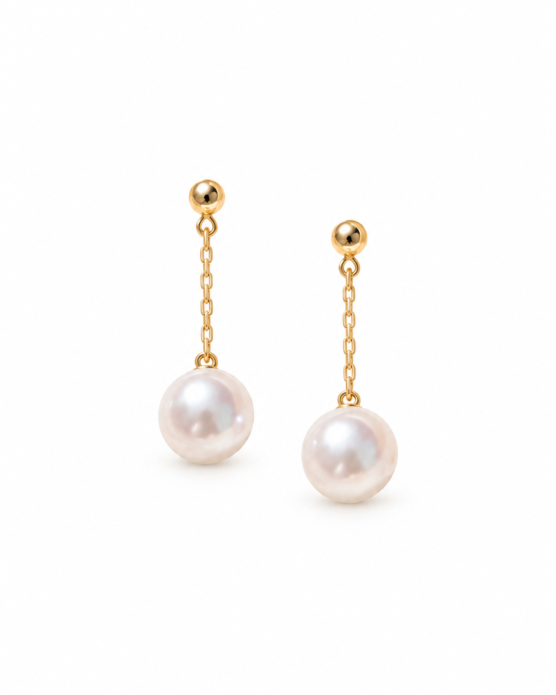 SETGEL | AKOYA PEARL DROP EARRINGS