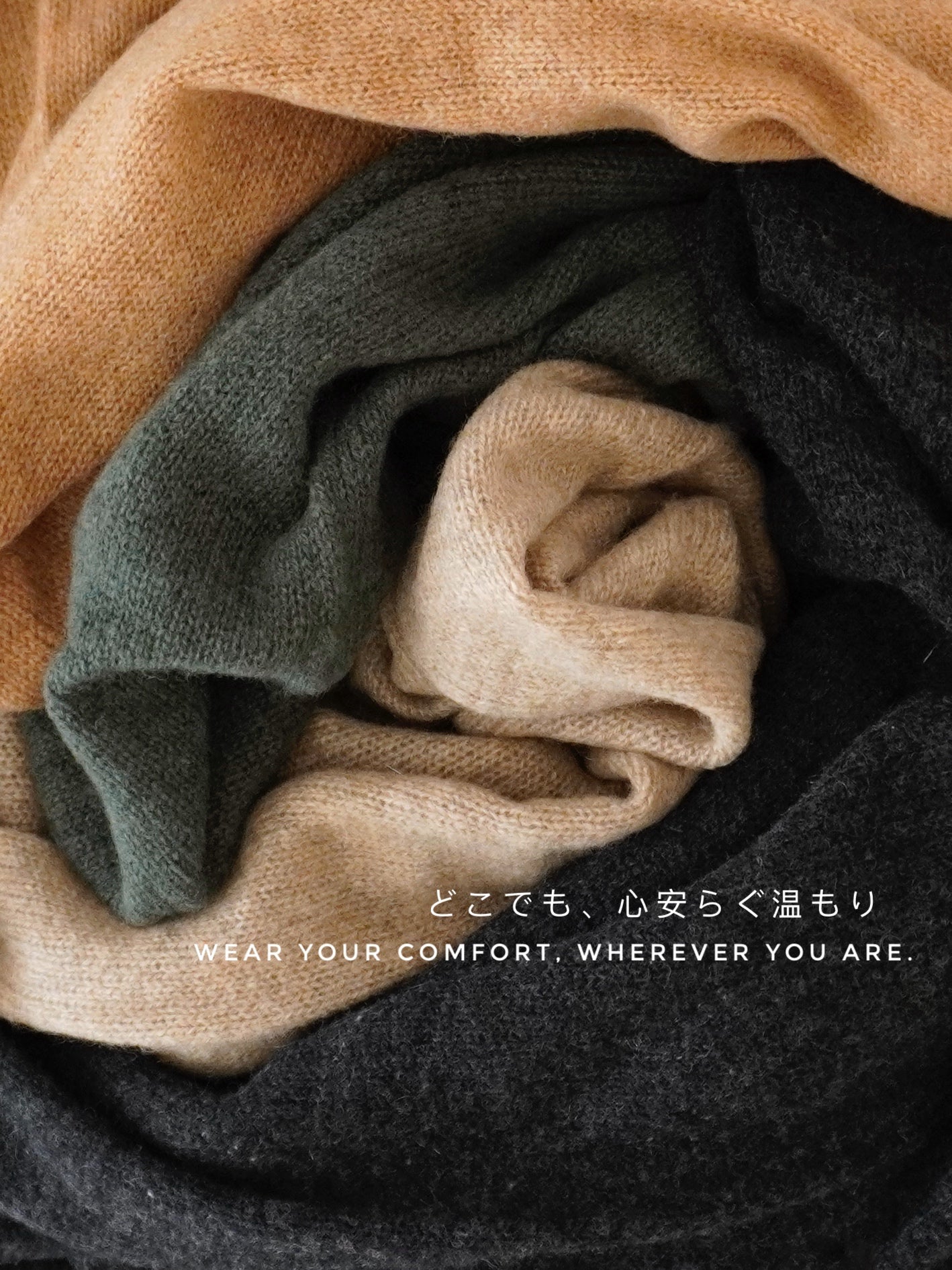 Cashmere Scarf カシミヤマフラー