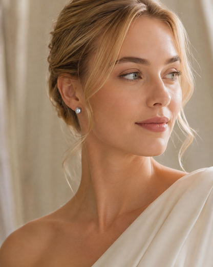 AKOYA PEARL STUD EARRINGS