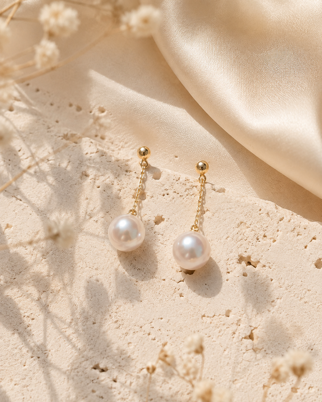 AKOYA PEARL DROP EARRINGS
