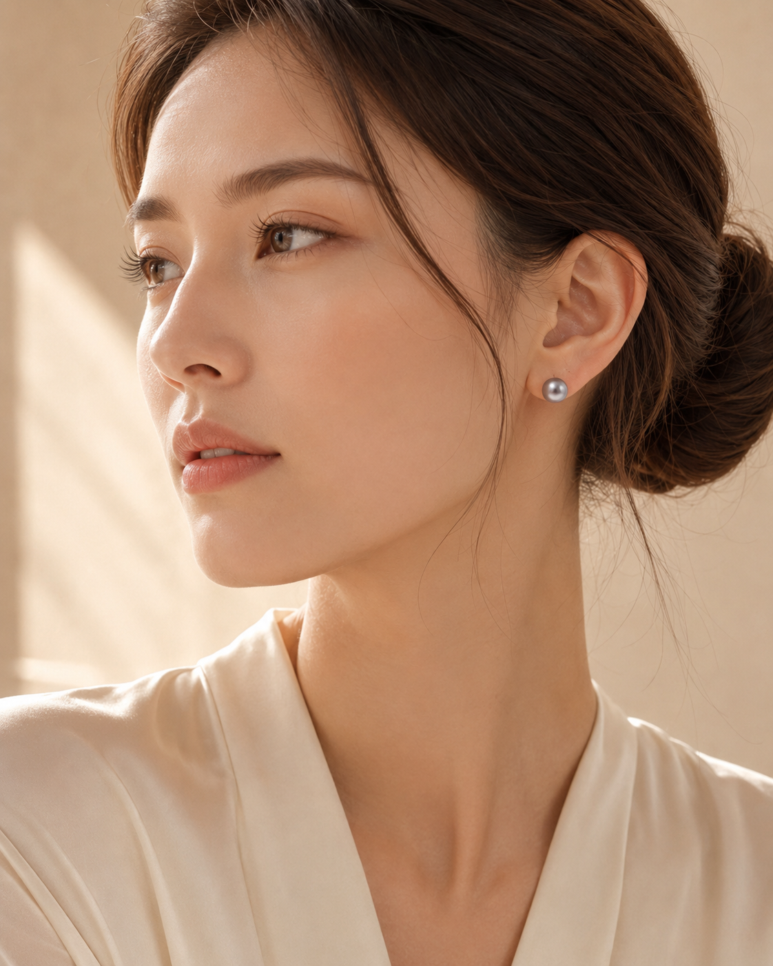 AKOYA PEARL STUD EARRINGS