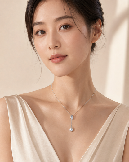 AKOYA PEARL DROP NECKLACE