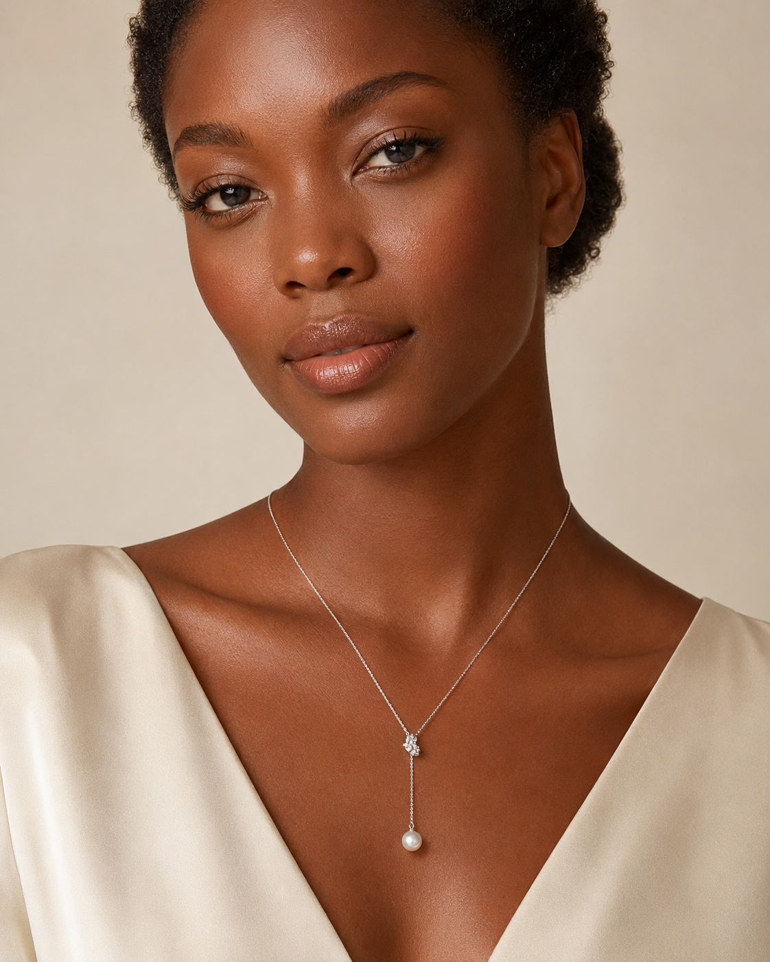 AKOYA PEARL DROP NECKLACE