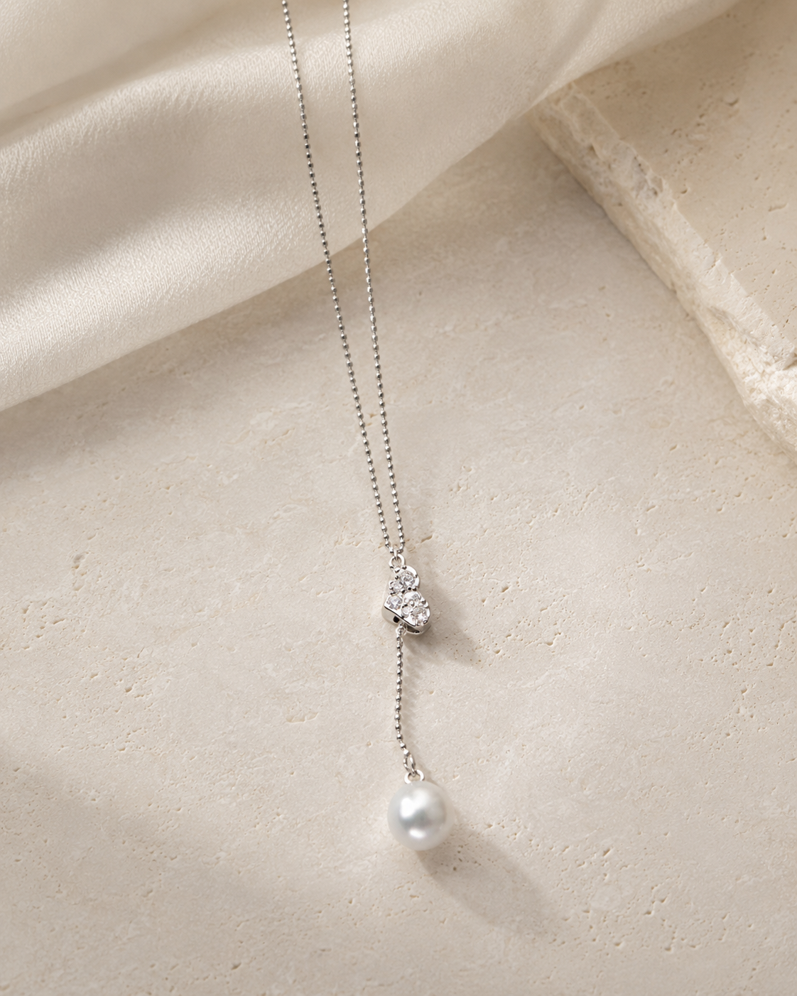 AKOYA PEARL DROP NECKLACE