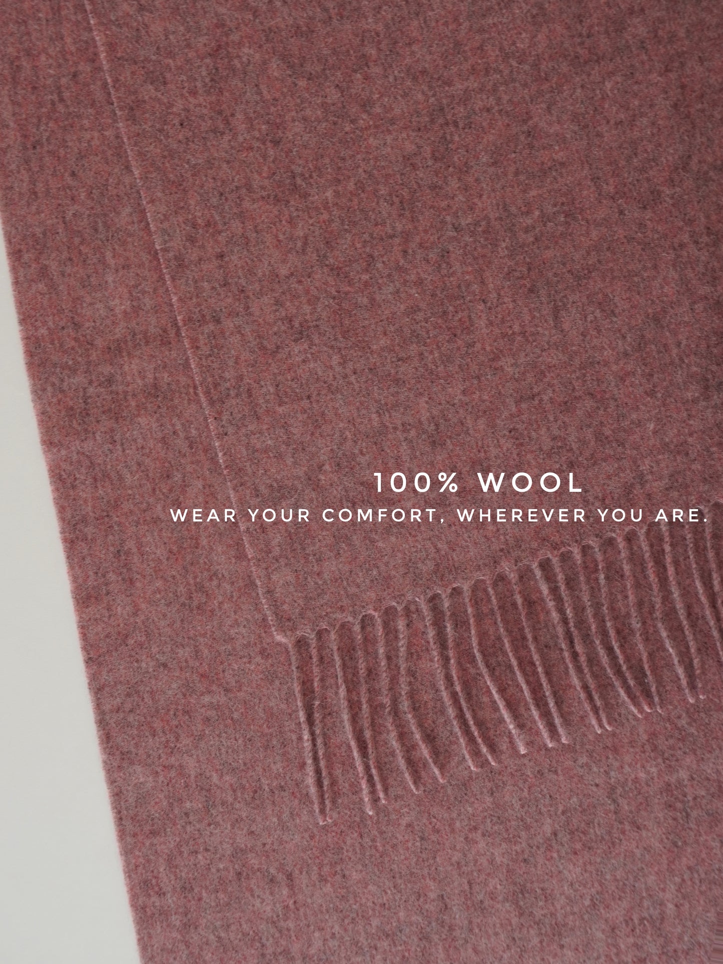 Wool Scarf ウールマフラー