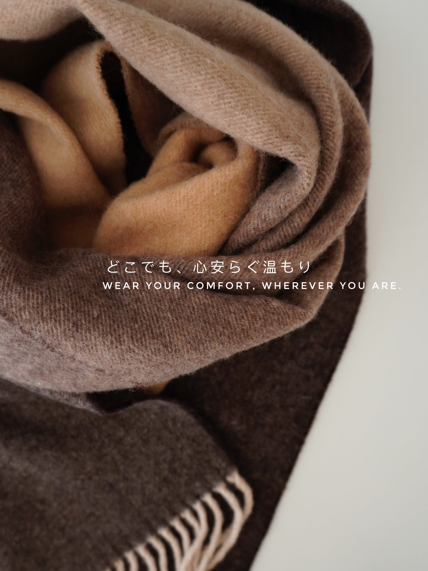 Wool Scarf ウールマフラー