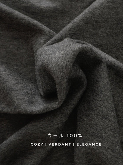 Plain lambswool shawl/scarf プレーンラムウールショール/スカーフ