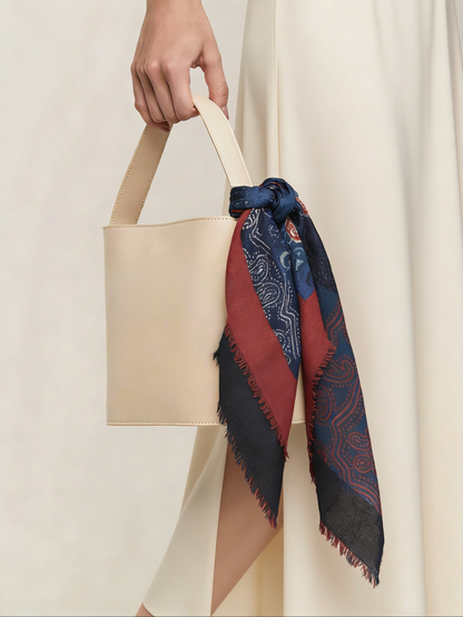 水影流年 シルクカシミヤストール｜Timeless Flow Silk Cashmere Blend Scarf